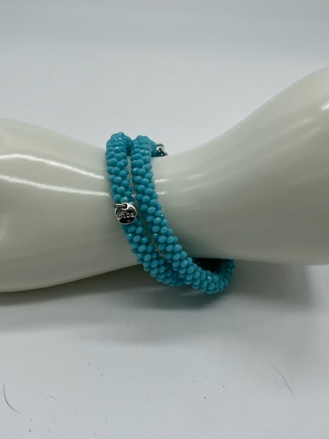 Biba  Armbandjes Biba blauw/groen/goud