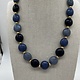 Biba  Ketting Biba goud/lavendel/donker blauw