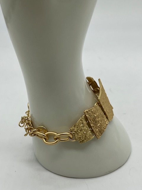 Biba  Armbandje Bib gold plated mat