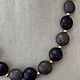 Biba  Ketting Biba goud/grijs/blauwdonker