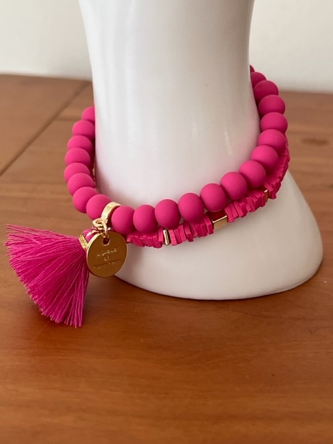 Biba  Armbandjes Biba goud/roze