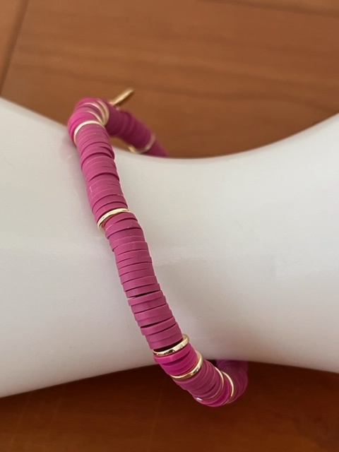 Biba  Armbandje Biba goud/roze