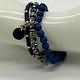 Biba  Armbandjes Biba goud/blauw