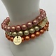 Biba  Armbandjes Biba goud/mix