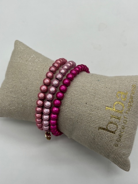 Biba  Armbandjes Biba goud/roze