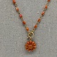 Biba  ketting Biba goud/oranje