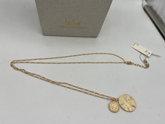 Biba  Ketting Biba goud