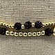 Biba  Armbandje Biba goud/zwart/aubergine