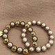 Biba  Armbandjes goud/taupe