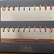 Biba Oorbellen Biba goud/wit