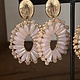 Biba Oorbellen Biba goud/roze