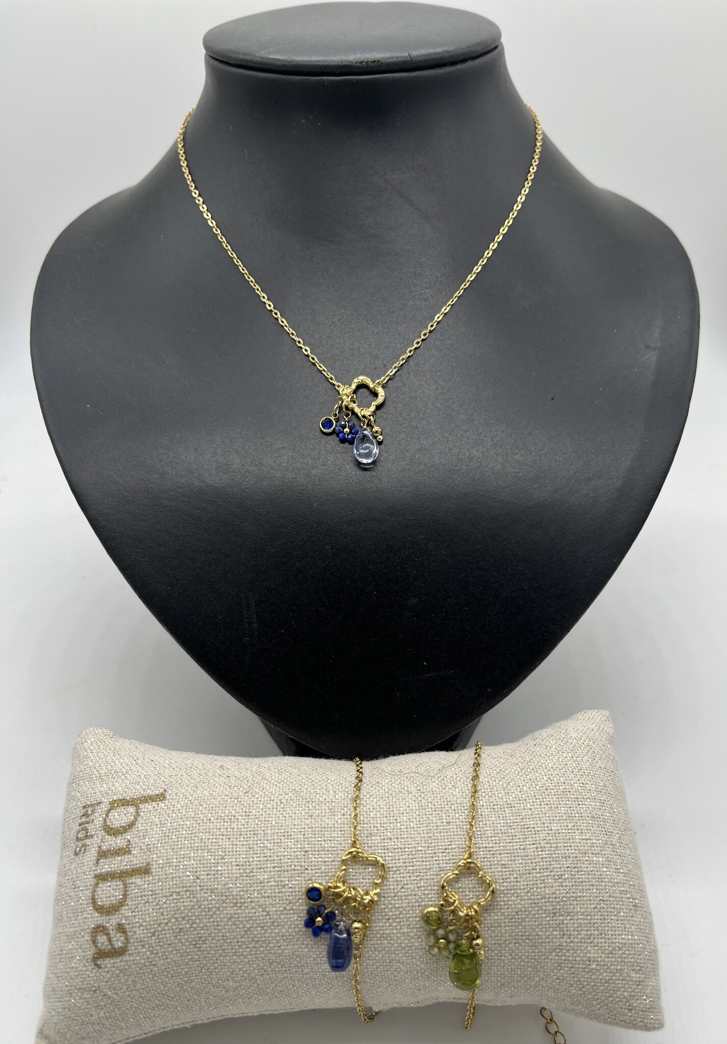 Liet&Joliet Ketting Liet&Joliet  Stainless Steel blauw/goud