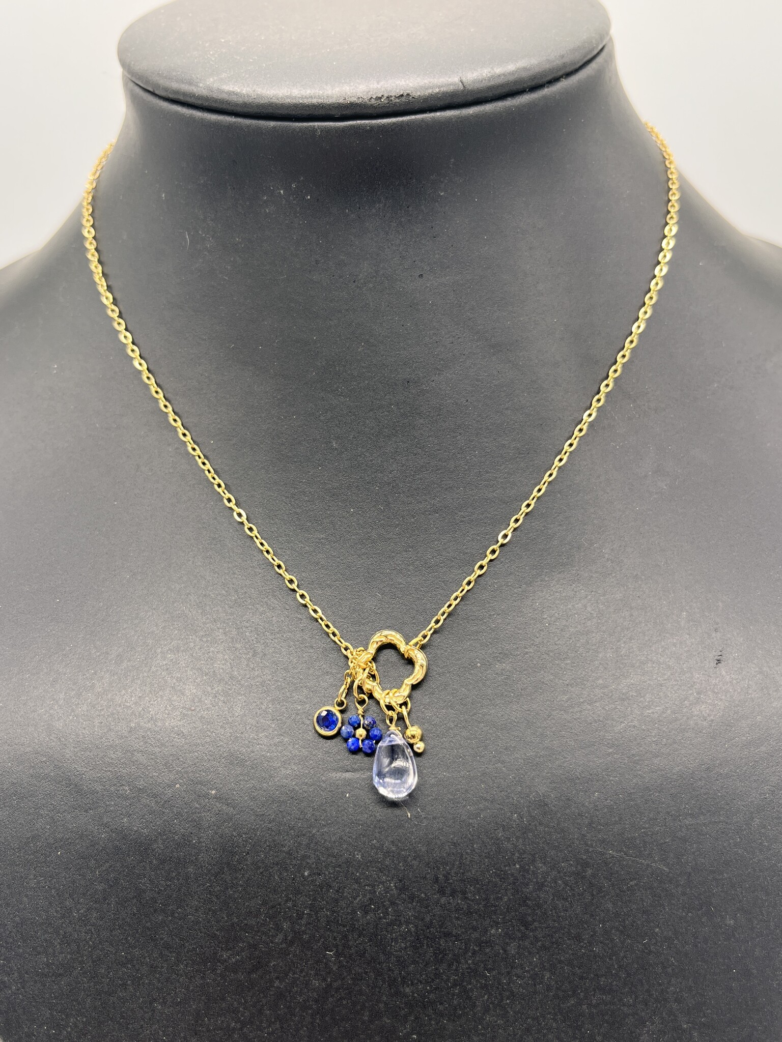 Liet&Joliet Armbandje Liet&Joliet Stainless Steel goud/blauw