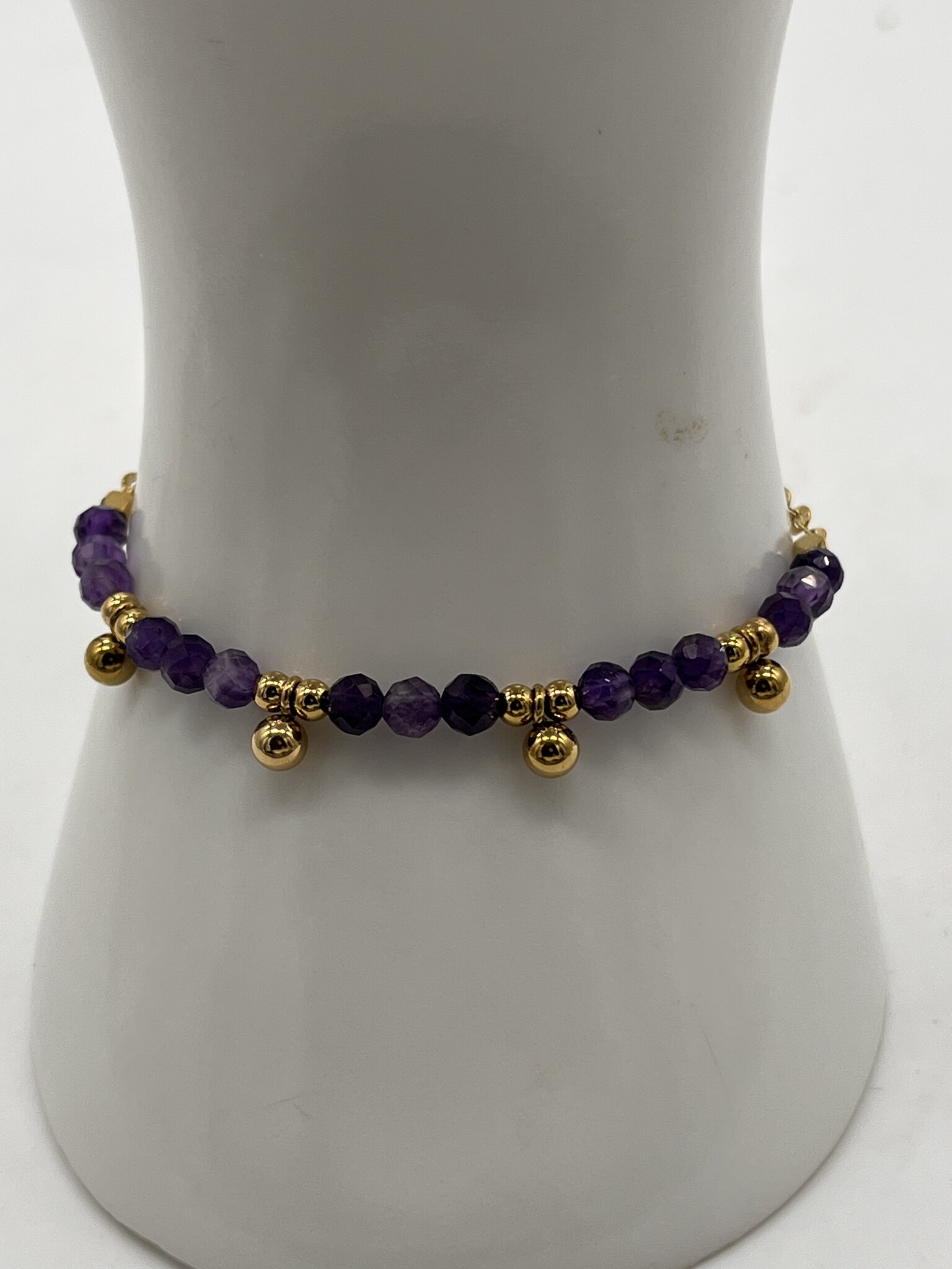 Liet&Joliet Armbandje Liet&Joliet Stainless Steel goud/paars