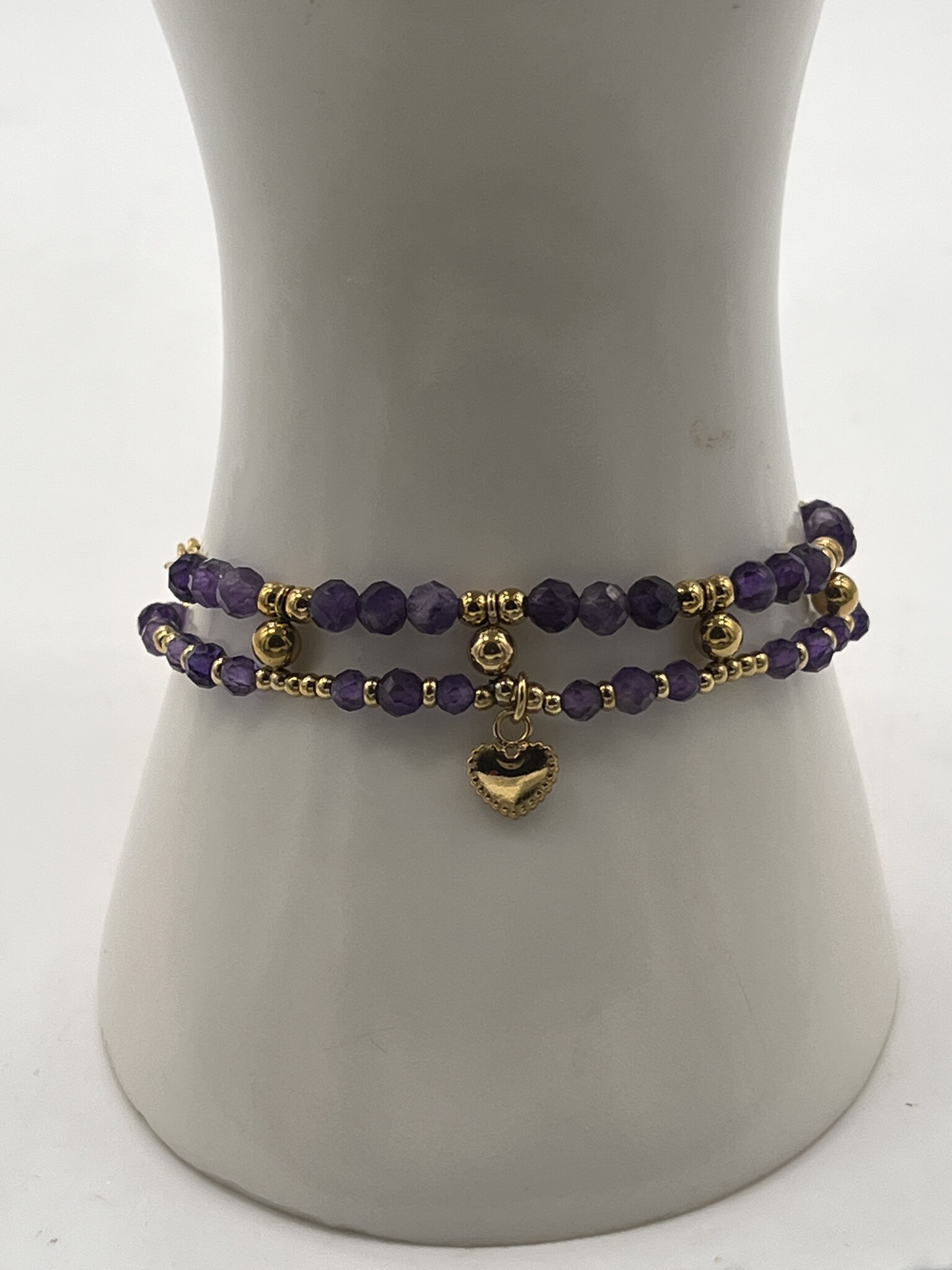 Liet&Joliet Armbandje Stailess Steel Liet&Joliet  goud/paars