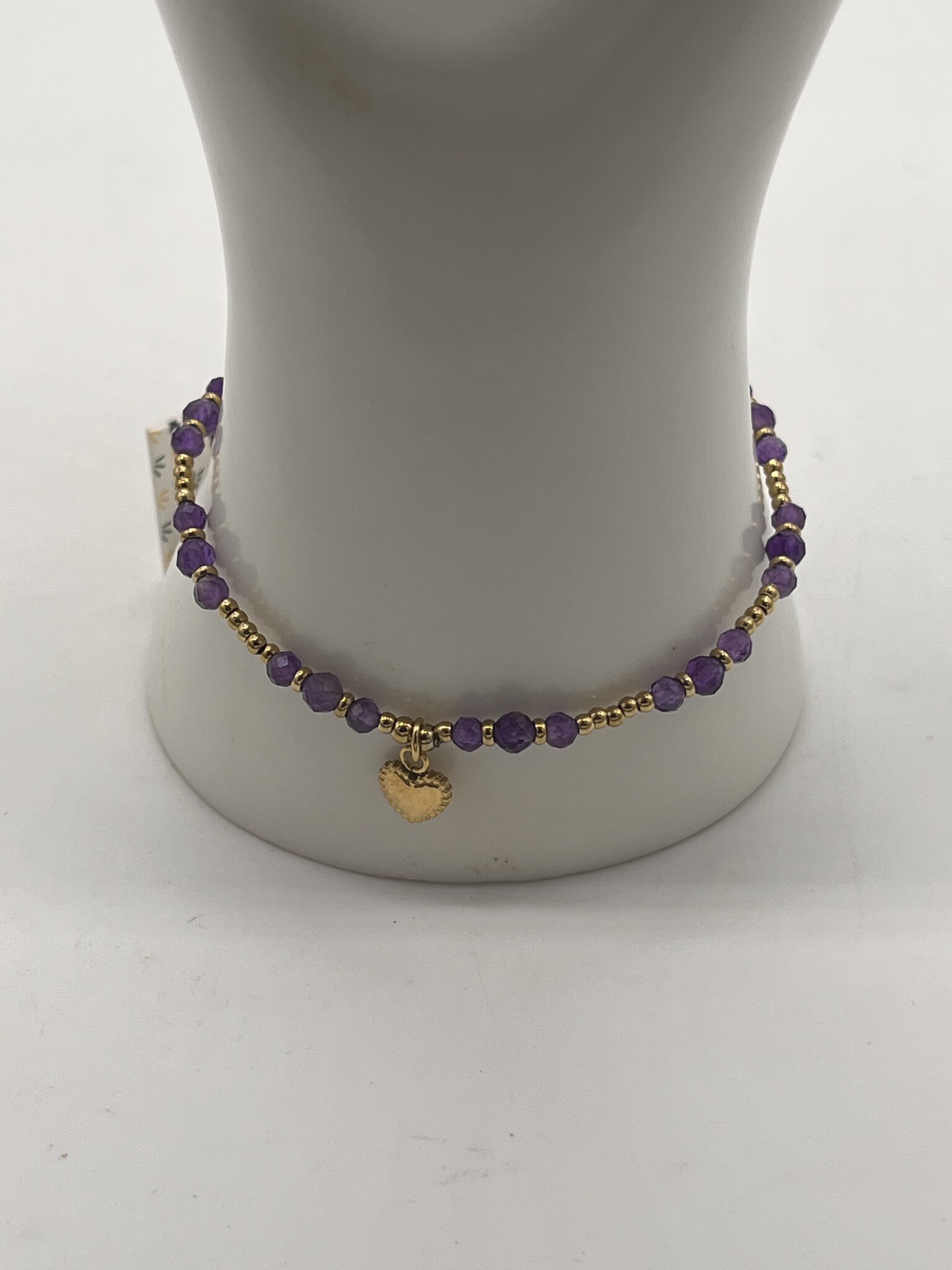 Liet&Joliet Armbandje Stailess Steel Liet&Joliet  goud/paars