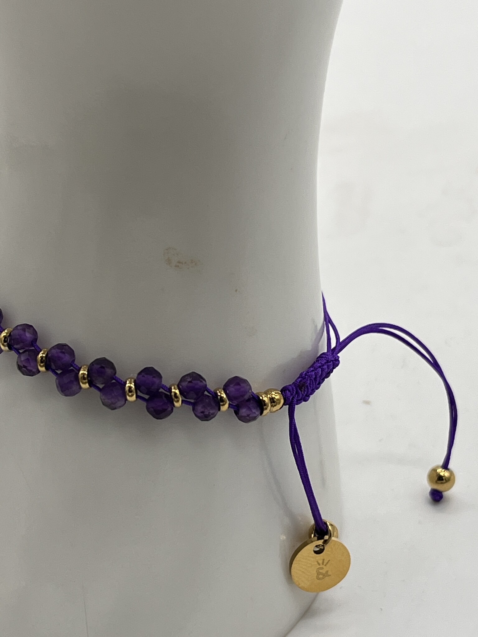 Liet&Joliet Armbandje Stailess Steel Liet&Joliet  goud/paars