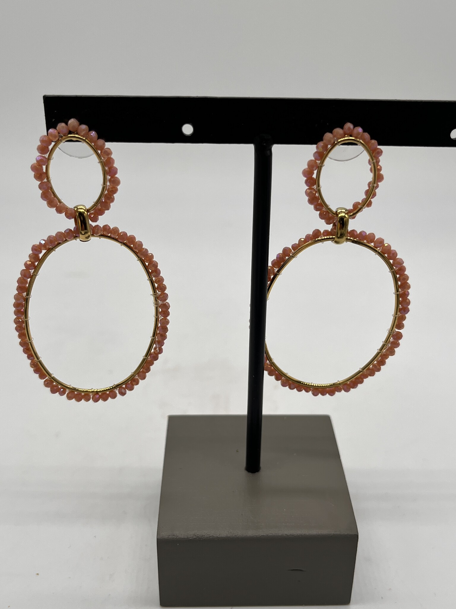 Liet&Joliet Oorbellen Stainless Steel Liet&Joliet goud/zalm