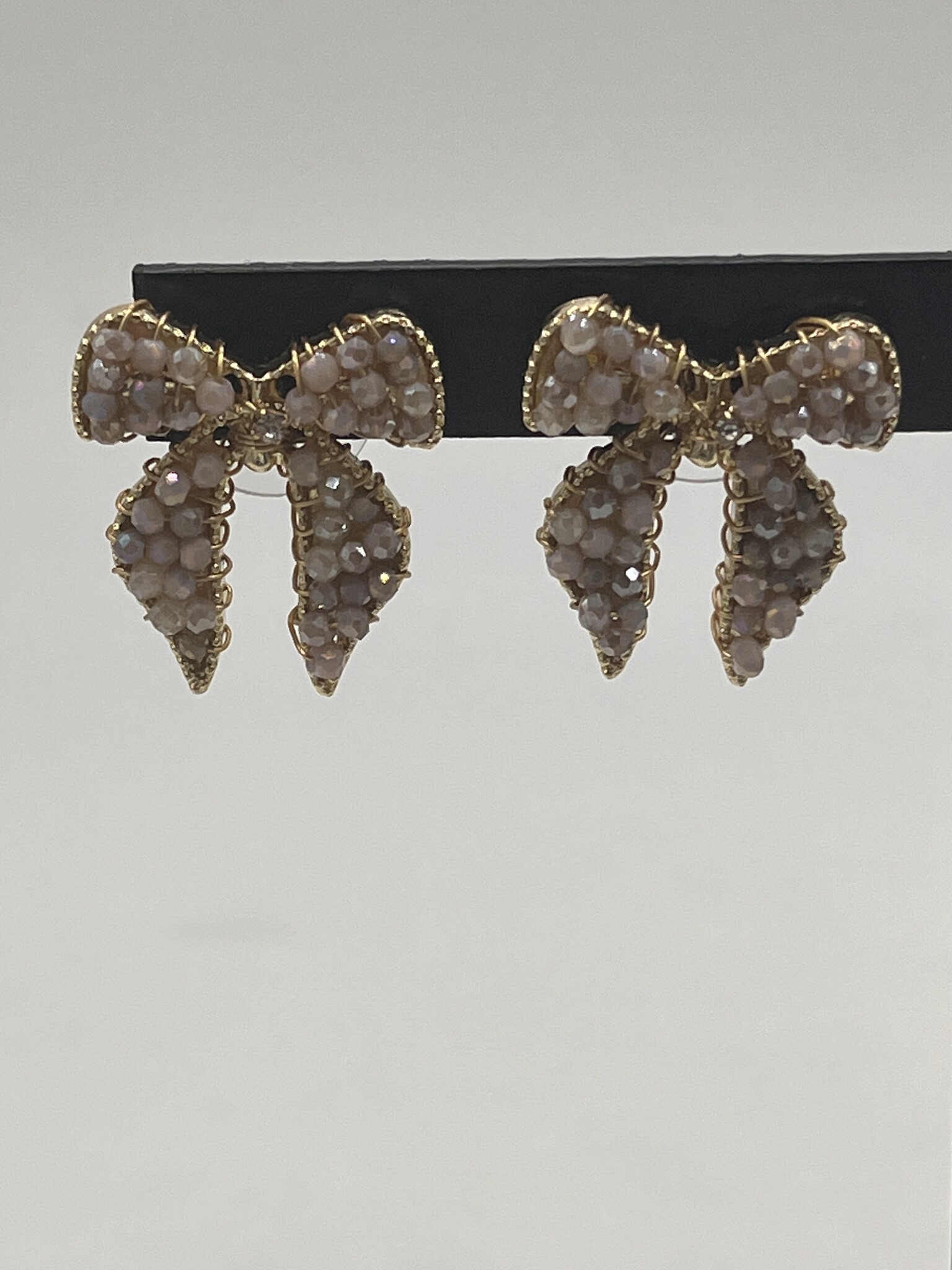 Biba Oorbelln Biba goud/bruin taupe