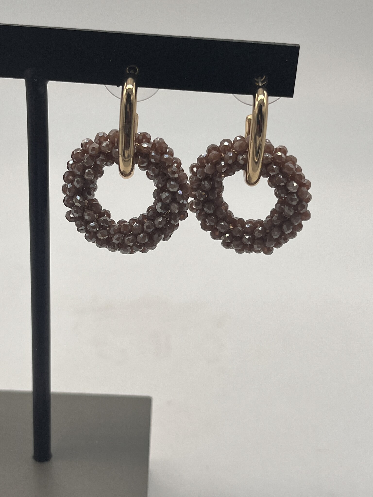 Biba Armbandje Biba goud/bruin