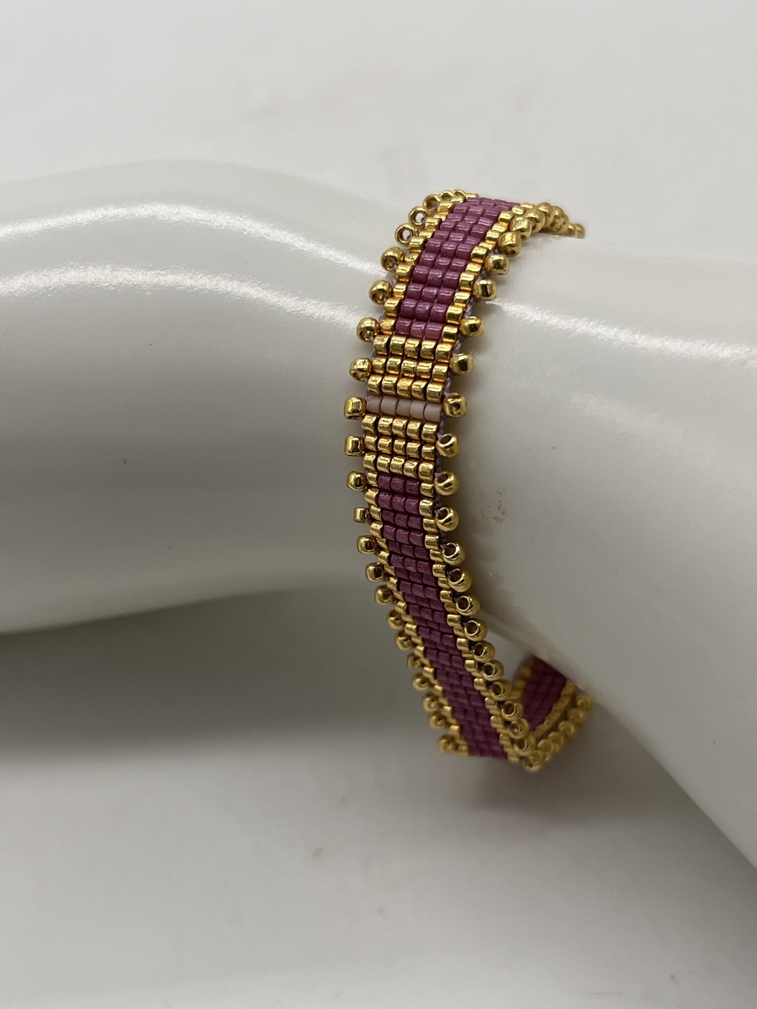 Biba Armbandje Biba goud/roze