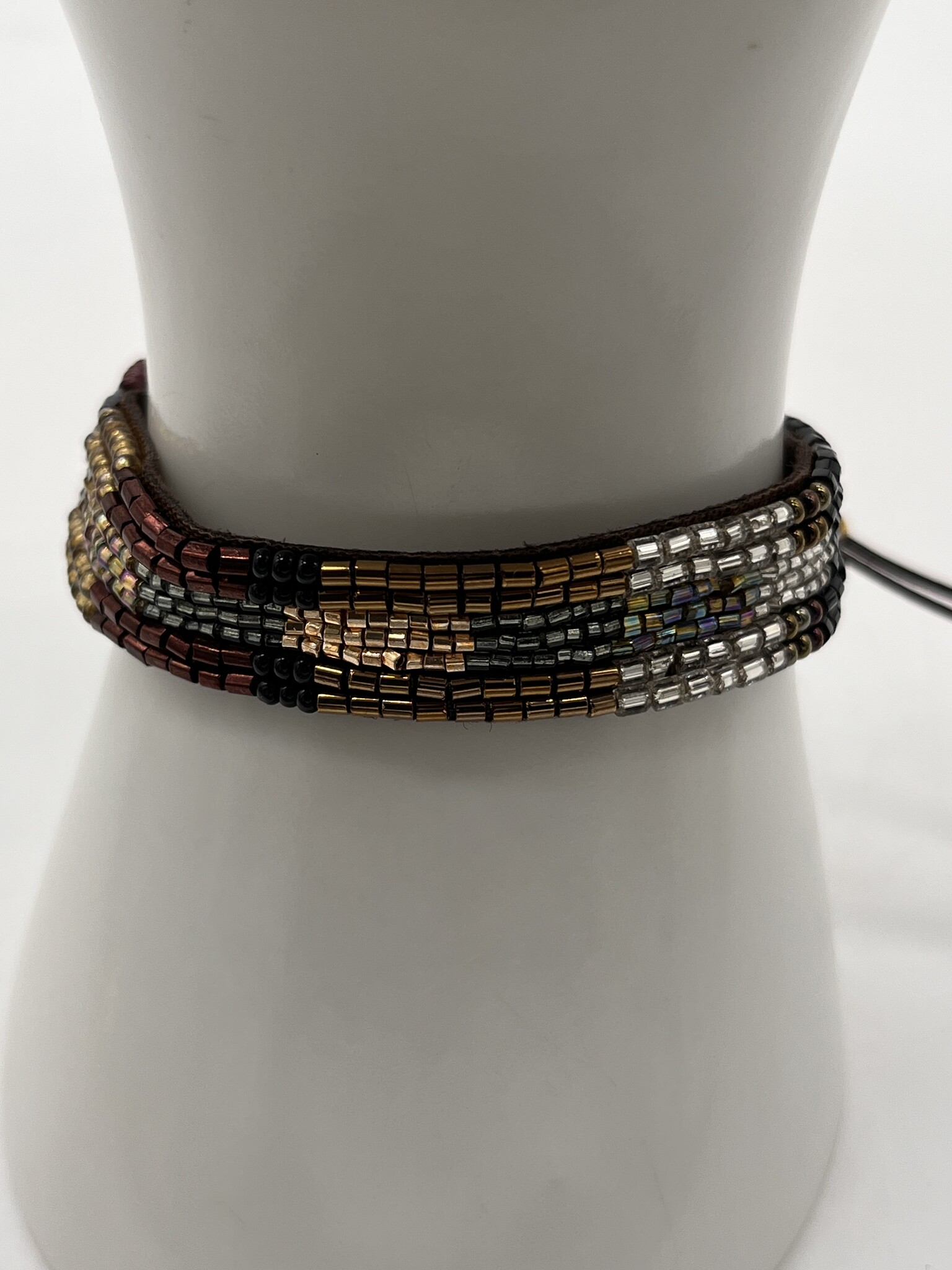 Biba Armbandje Biba goud/bruin brons