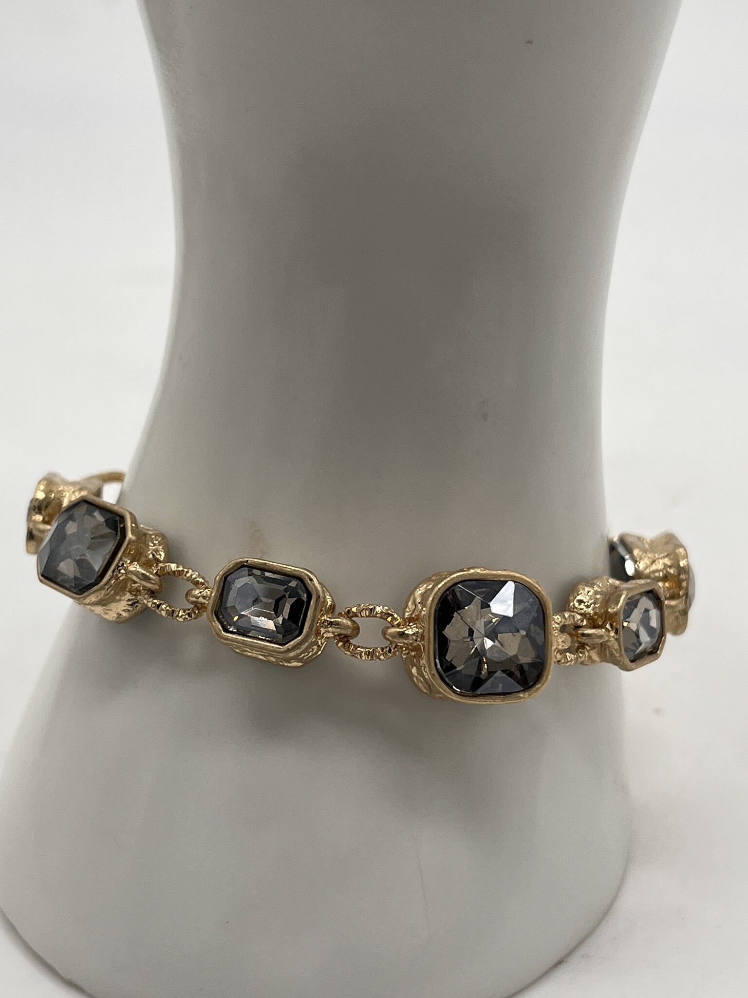 Biba Armbandje Biba goud/grijs