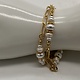 Biba Armbandje Biba goud/parel