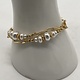 Biba Armbandje Biba goud/parel