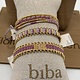 Biba Armbandje Biba goud/roze