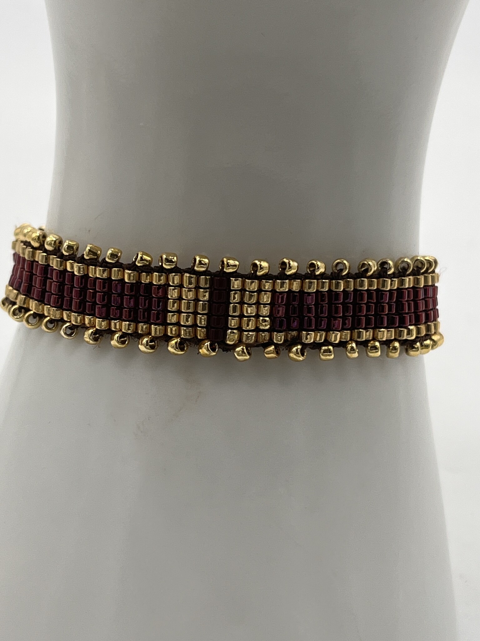 Biba Oorbellen Biba goud/rood