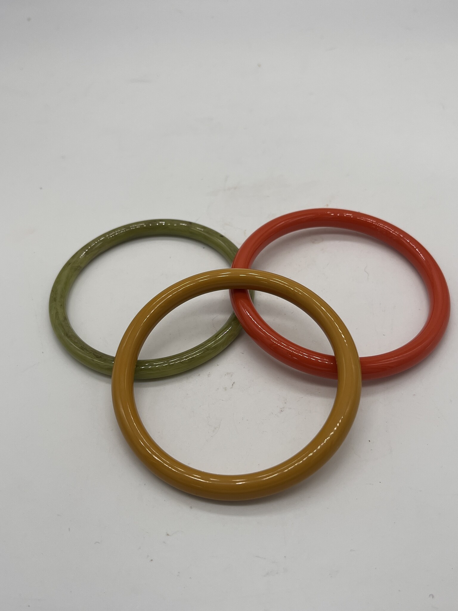 Biba Armbandjes Biba mix geel/oranje groen