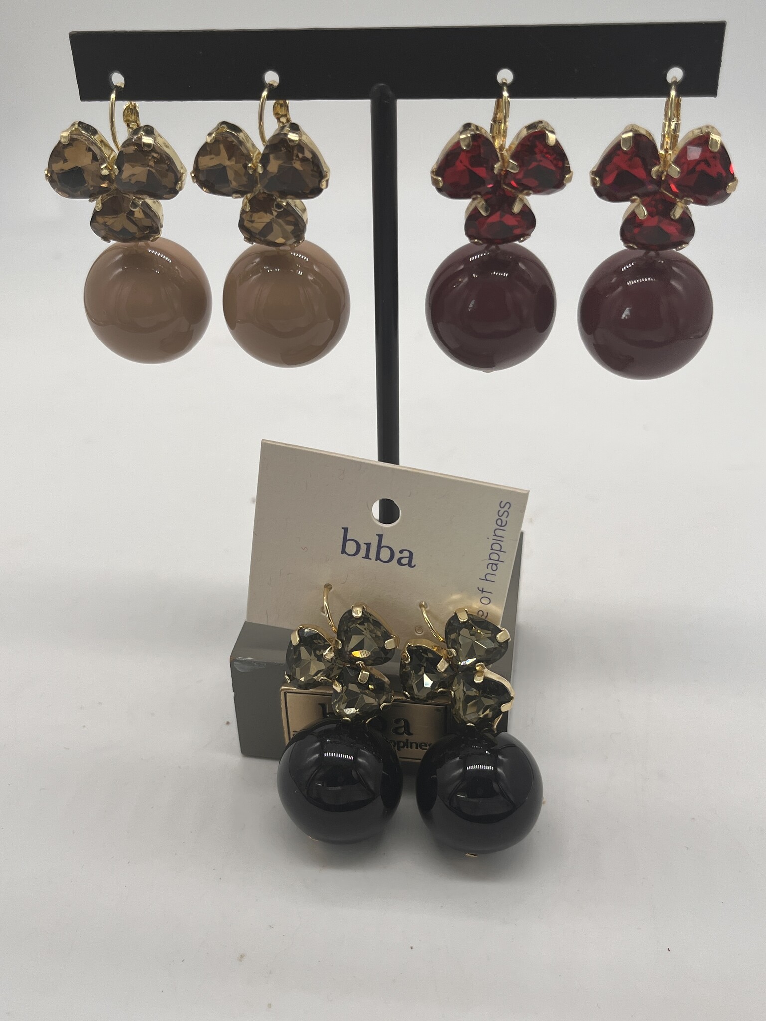 Biba Oorbellen Biba goud/beige