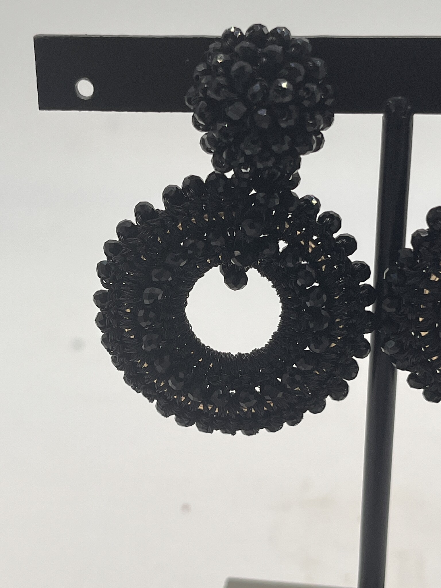 Biba Oorbellen Biba goud/zwart