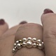 Liet&Joliet Ring Liet&Joliet goud/wit parel