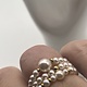 Liet&Joliet Ring Liet&Joliet goud/wit parel