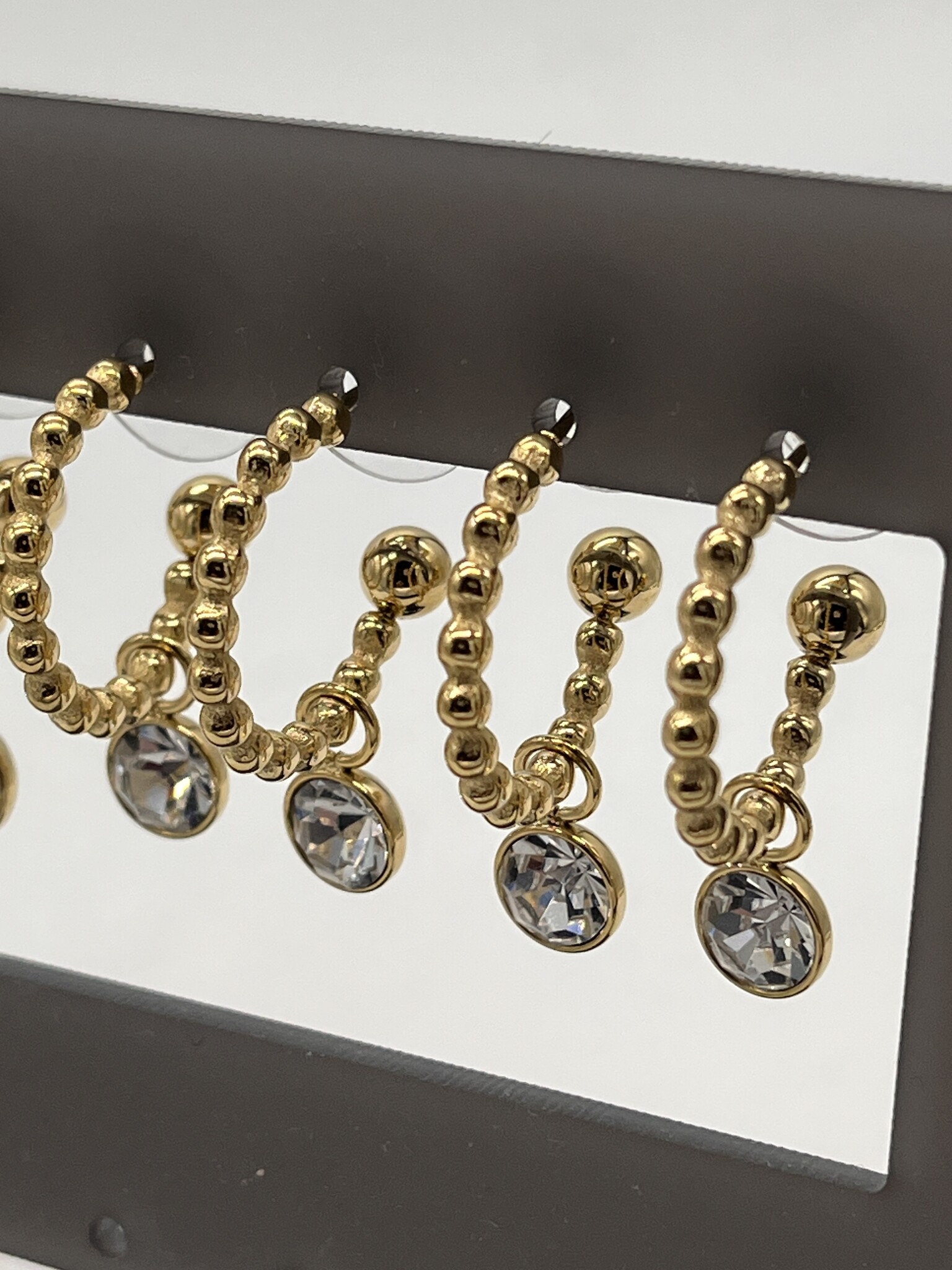 Biba Oorbellen  Liet&Joliet stainless Steel/goud