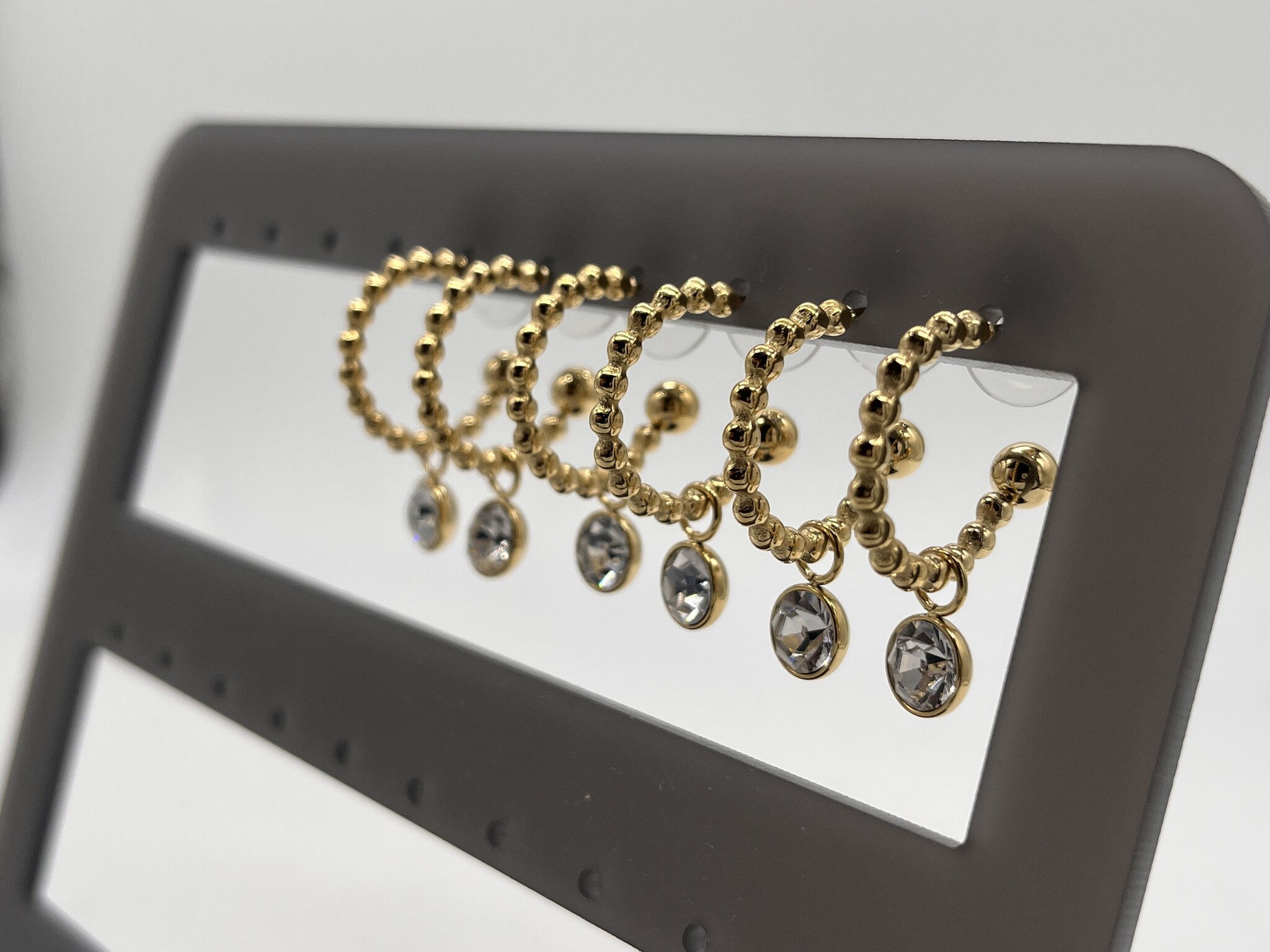 Biba Oorbellen  Liet&Joliet stainless Steel/goud