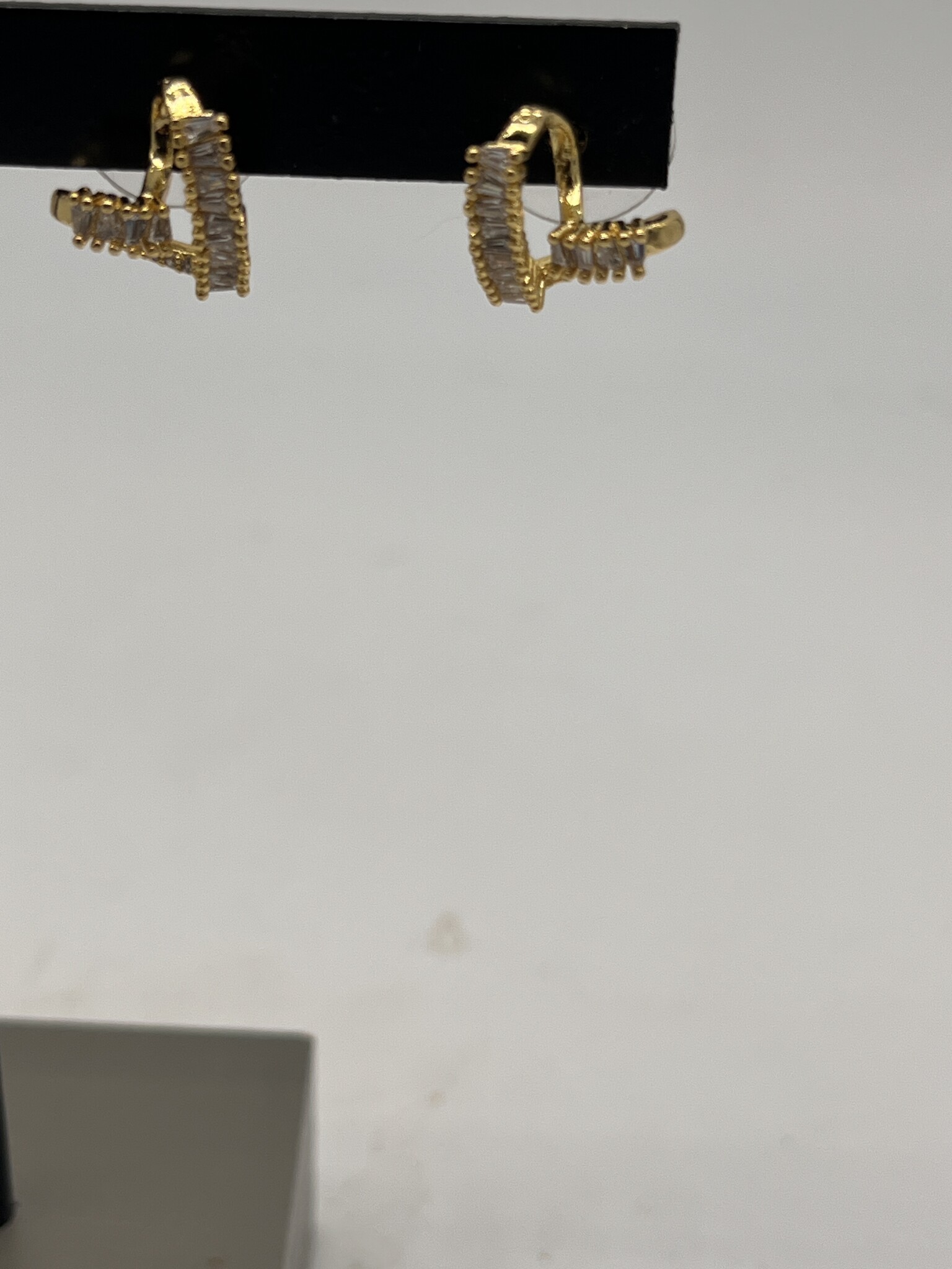 Biba  Oorbellen Biba goud /strass