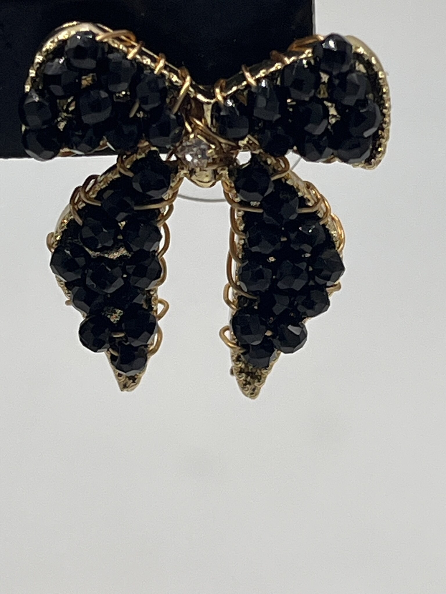 Biba Oorbellen Biba goud/zwart