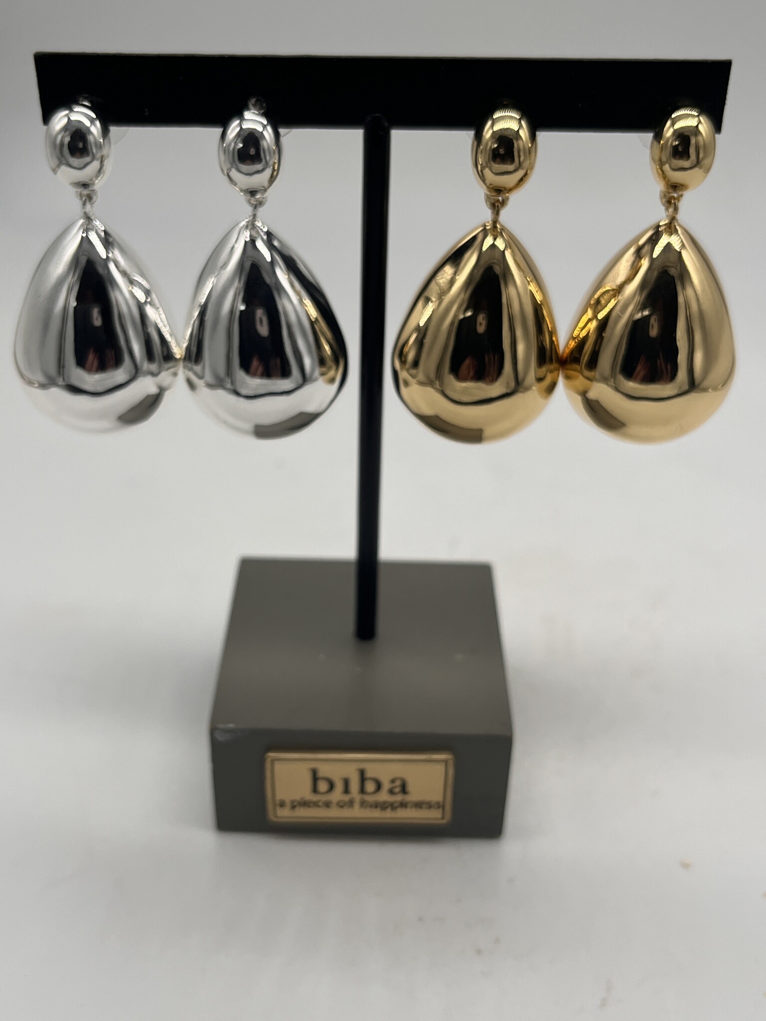 Biba Oorbellen Biba zilver