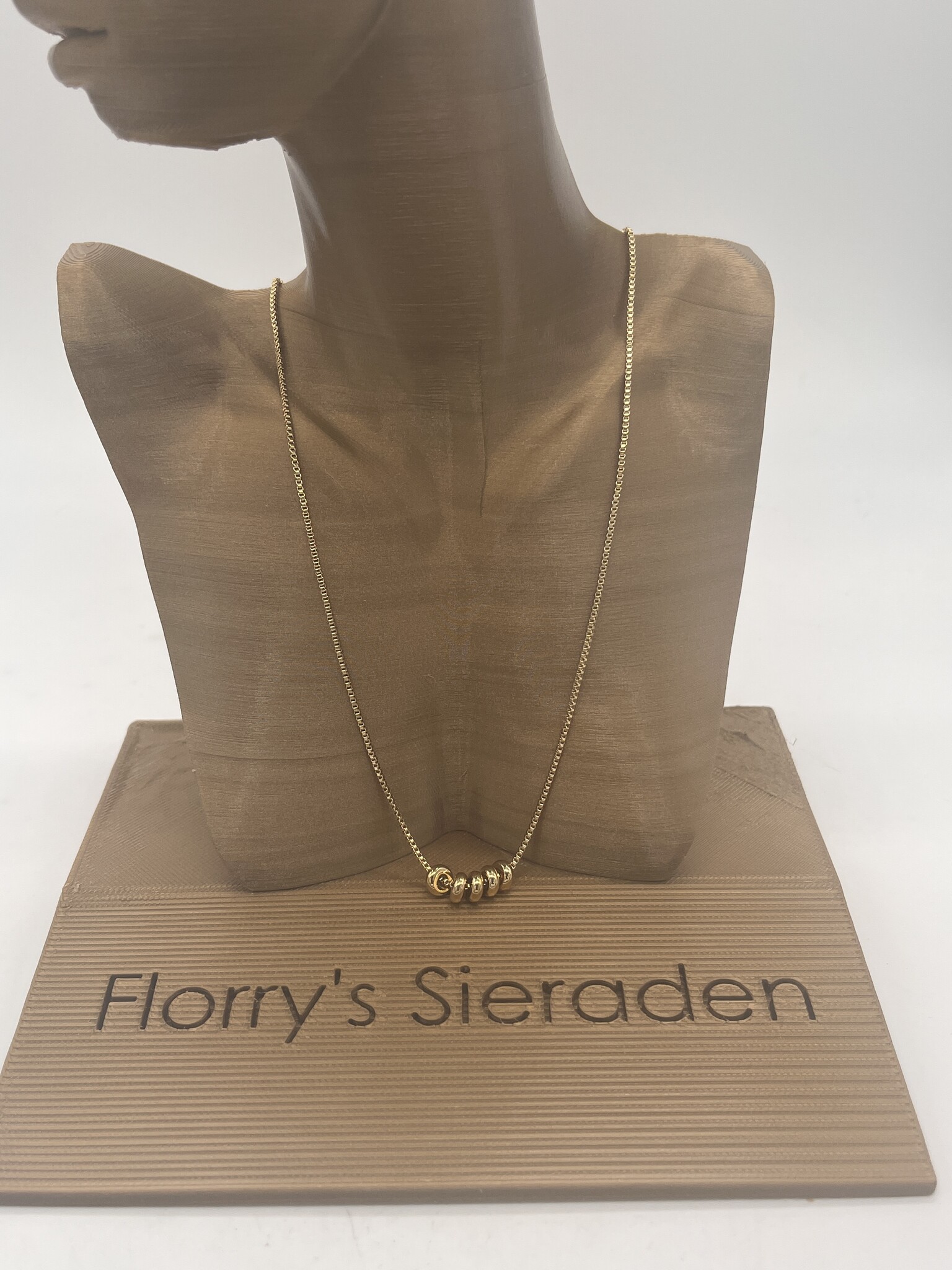 Liet&Joliet Ketting Liet&Joliet  Stainless Steel goud