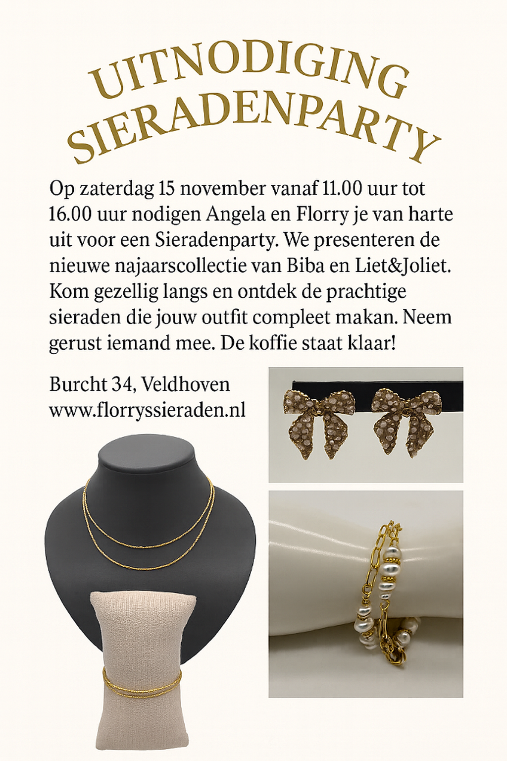 Biba 15 NOVEMBER SIERADENPARTY
