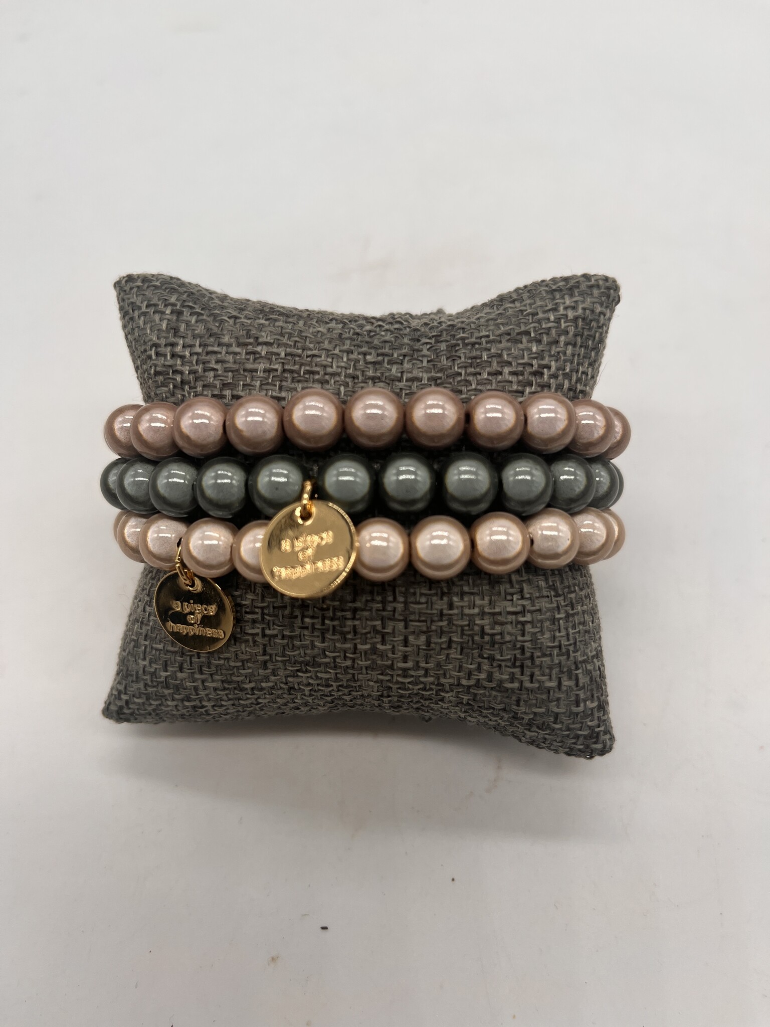 Biba  Armbandjes Biba bruin beige/groen