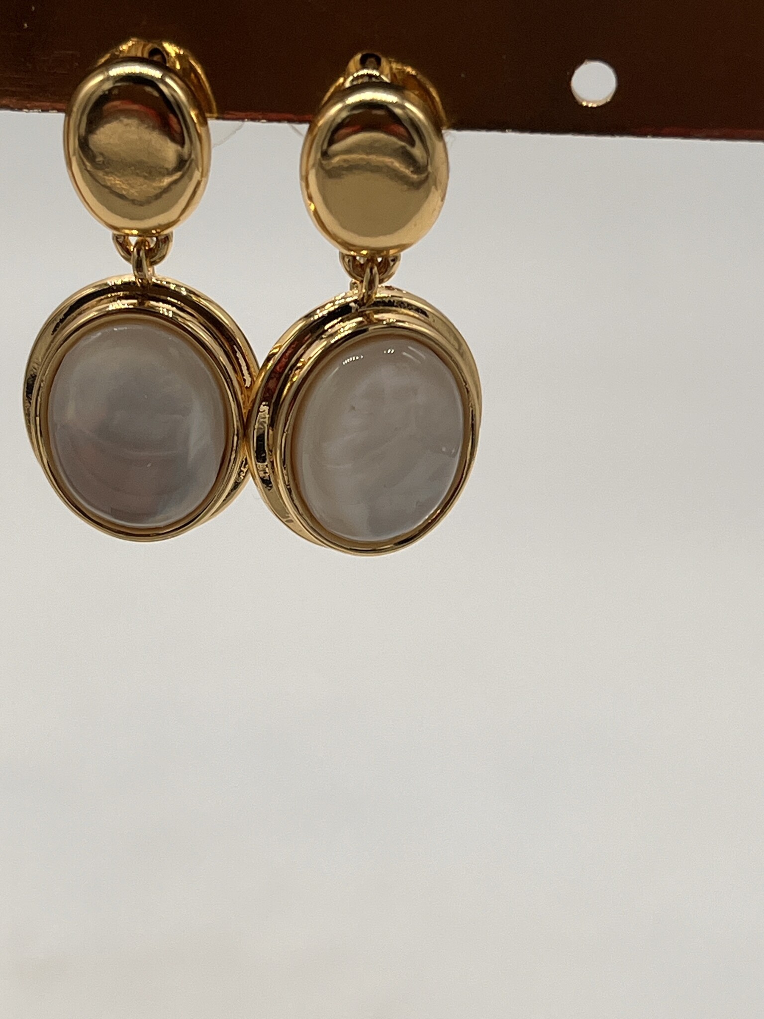 Biba Oorbellen Biba goud/wit