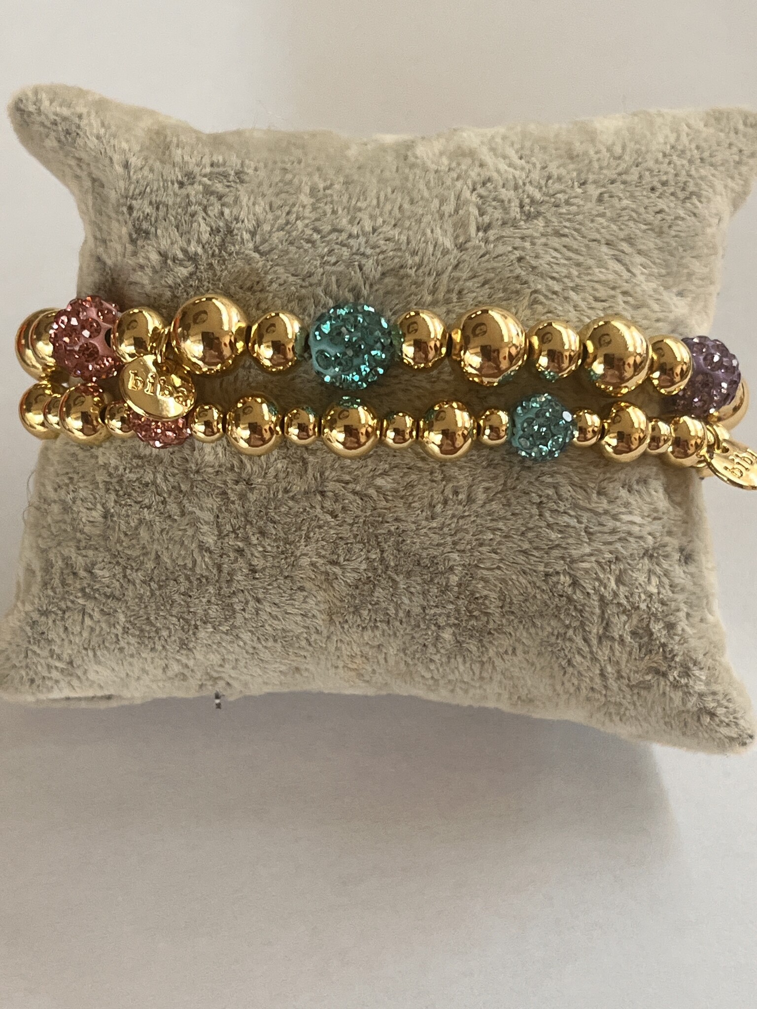 Biba Armbandje Biba parels/zilver