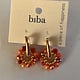 Biba Oorbellen Biba oranje mix