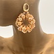 Biba Oorbellen Biba goud/taupe