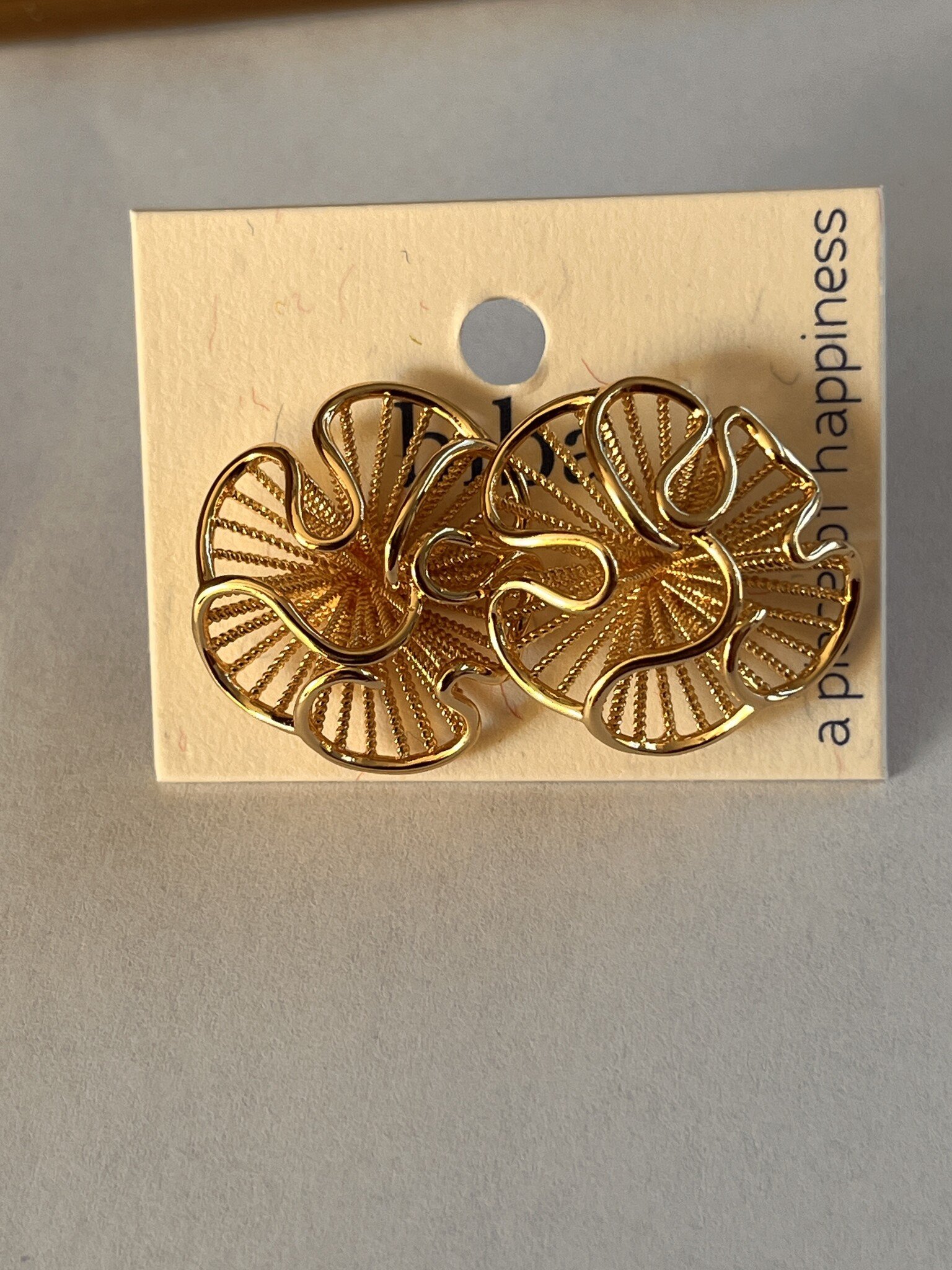 Biba Oorbellen Biba goud