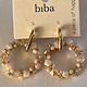 Biba Oorbellen Biba goud/beige